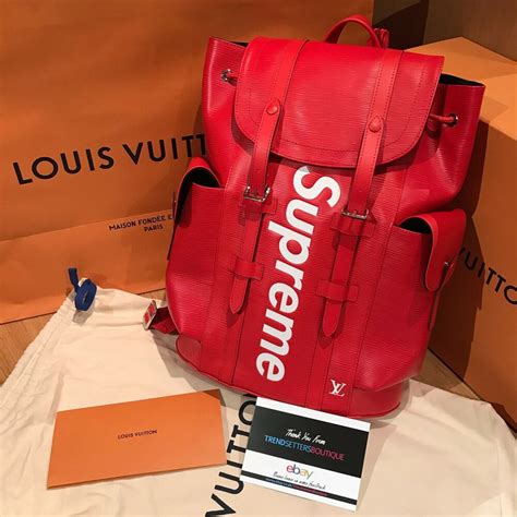 louis vuitton supreme mini backpack|Louis Vuitton christopher backpack price.